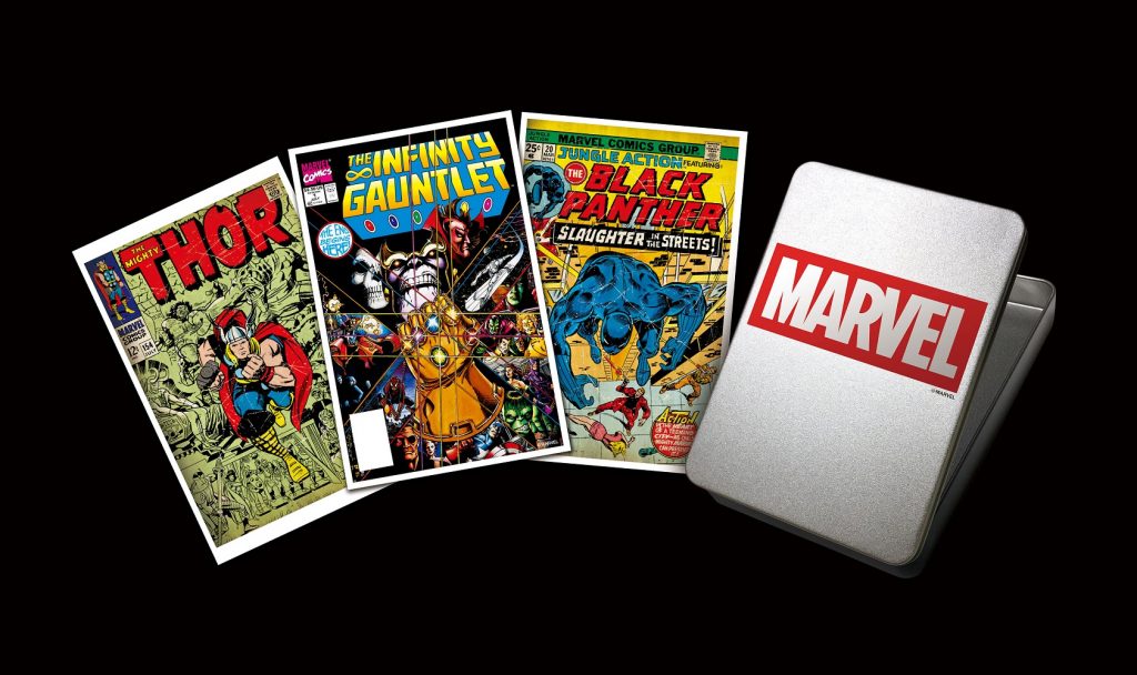 コミックカバーのポストカードなど豪華特典付き、MCU最新作3作品の限定