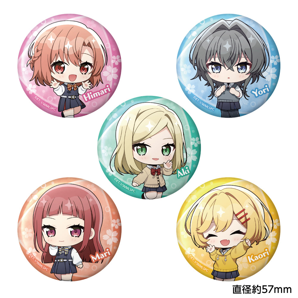 ささやくように恋を唄う トレーディングミニキャラ缶バッジ(単品