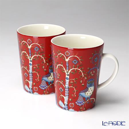 楽天市場】イッタラ (iittala) タイカ レッド マグ 400ml ペア