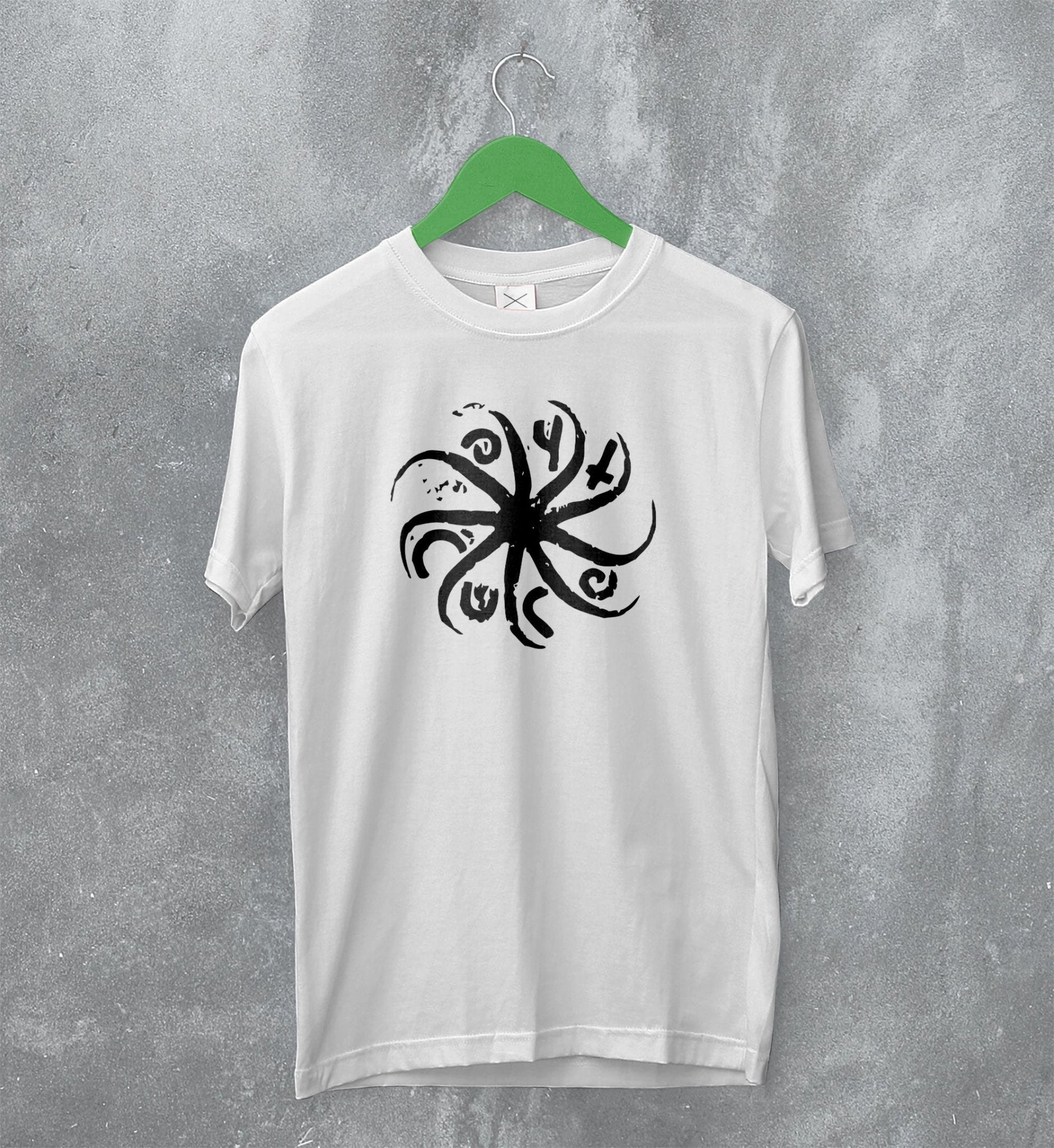 The Cure Logo T-Shirt Vintage Rock Shirt 80s Band Graphic Tee