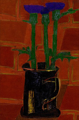 香月泰男「薊」の買取・査定は美術のプロにお任せ下さい。 | 絵画骨董