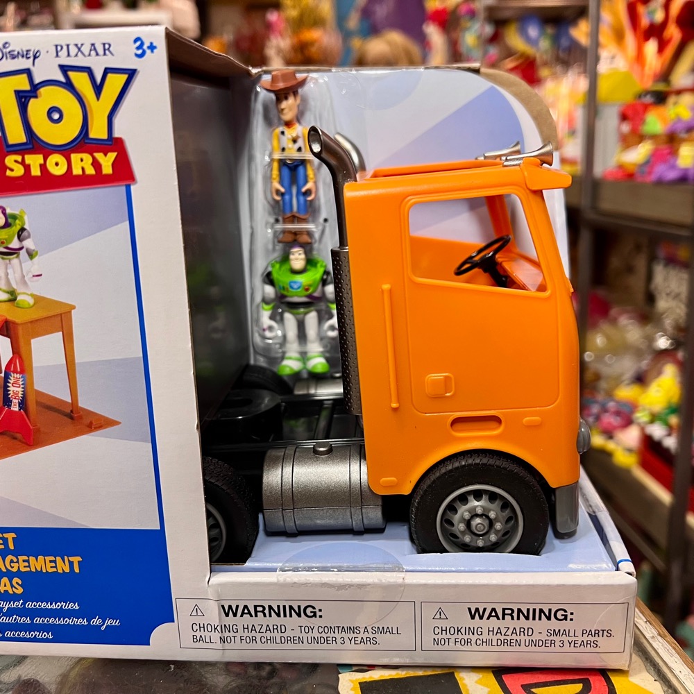 Toy Story Moving Truck Vehicle Andy's Room Play Set トイストーリー