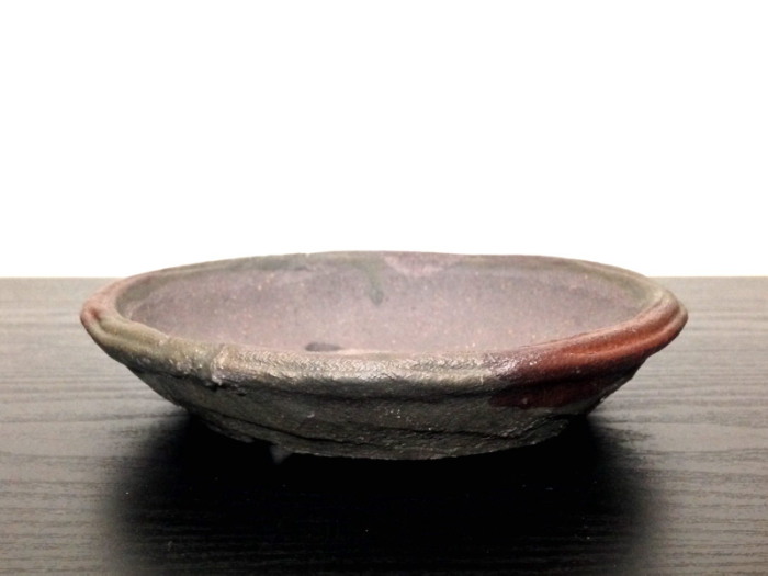常滑鉢 「松泉焼 十王堂」 紫泥南蛮鉢 - FROM JAPAN