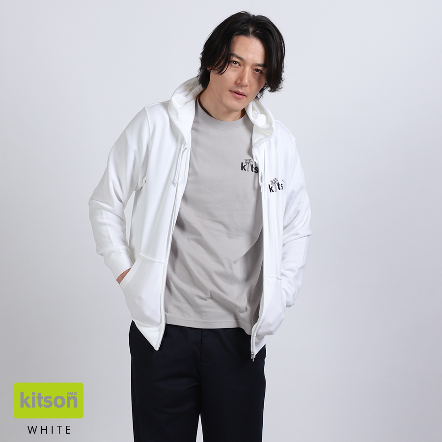 蕨野友也 × Kitson me コラボZIPパーカー