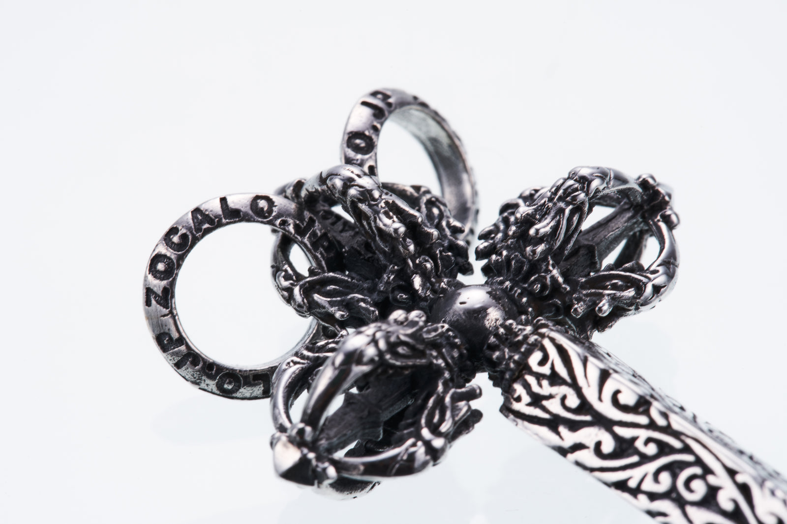 ZOCALO ソカロ｜Tibetan Dragon Dorje Cross (S) : Necklace Chain Set