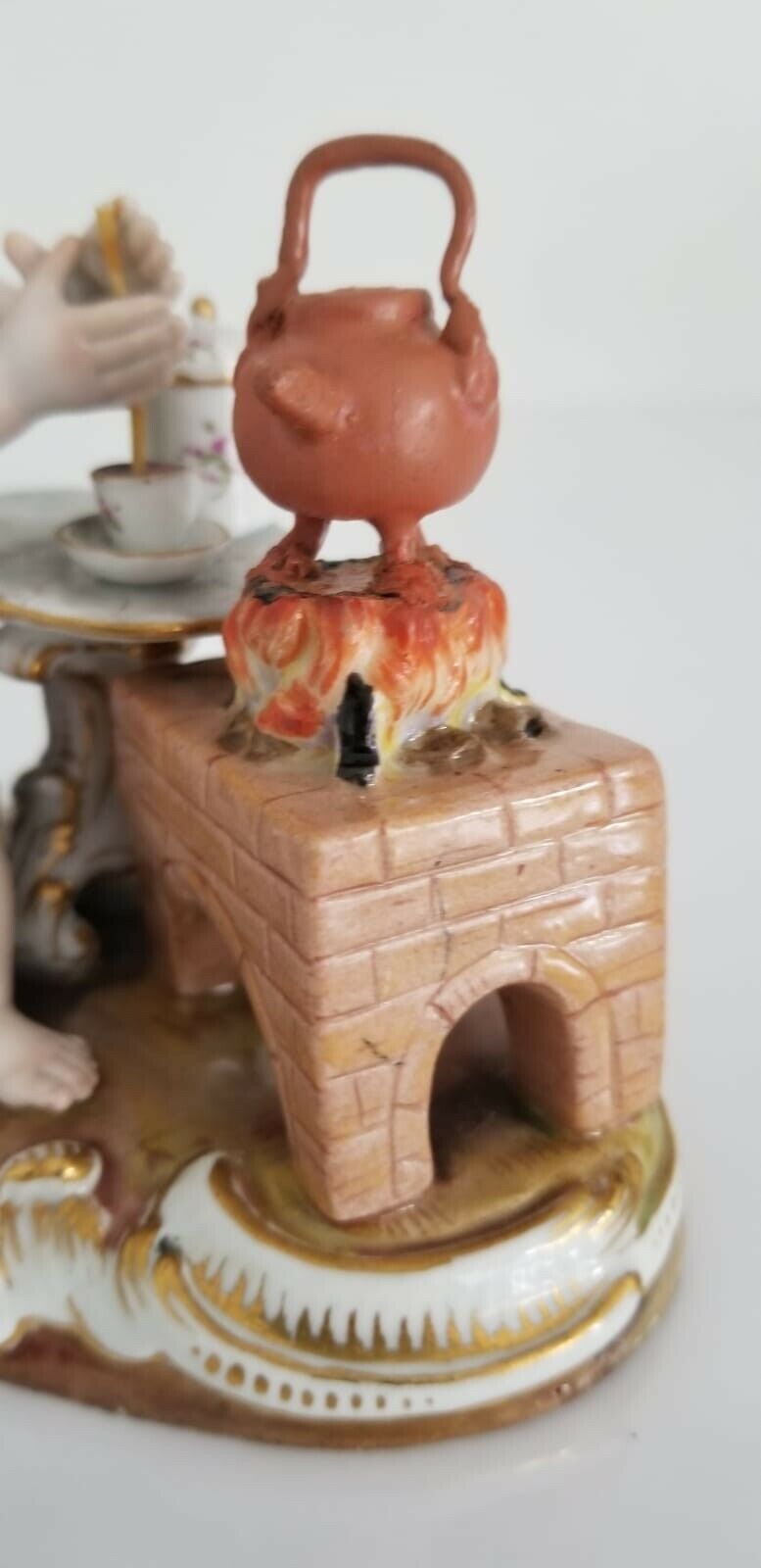 マイセン人形/フィギュリン チョコレート職人の天使 四大元素シリーズ