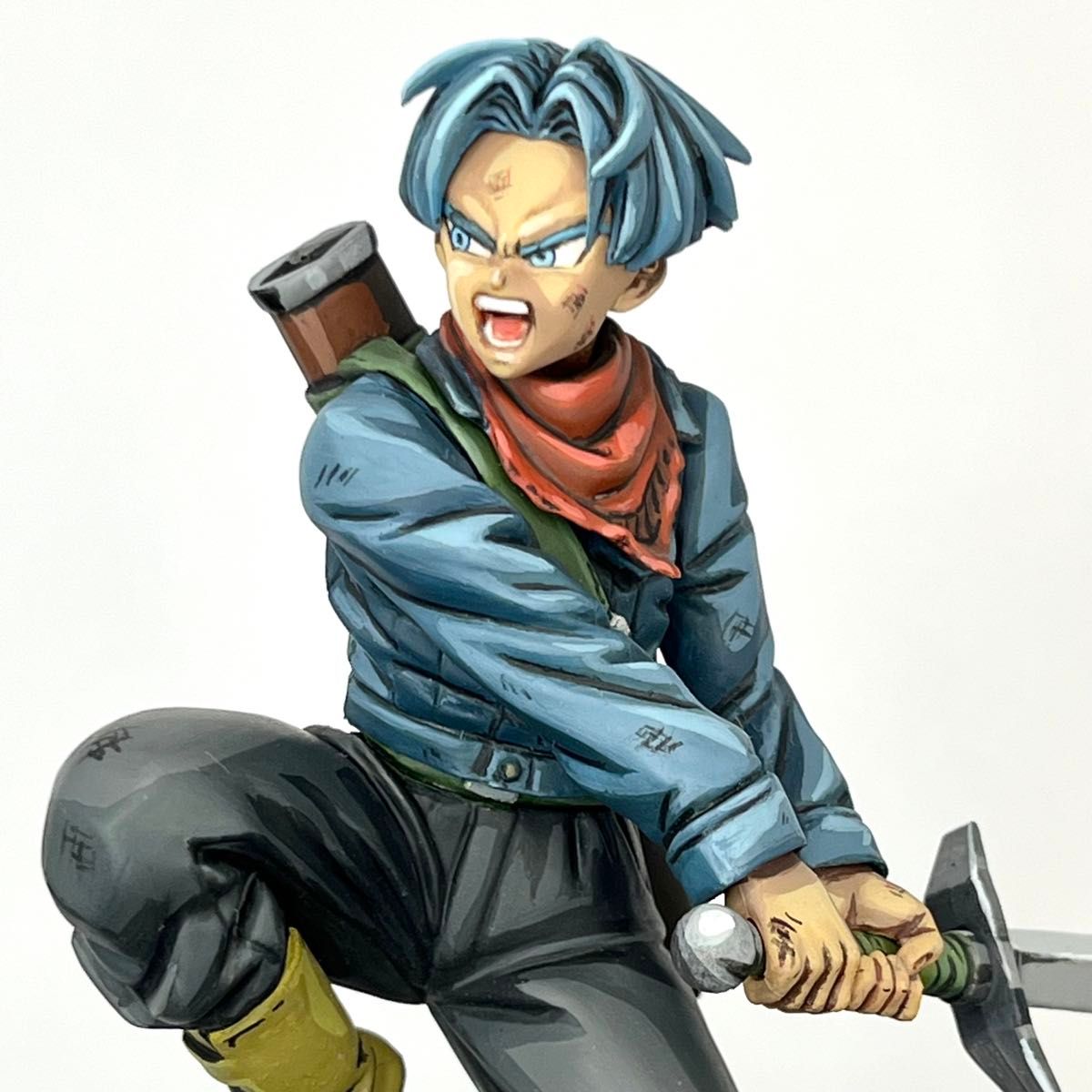 ドラゴンボール トランクス リペイント フィギュア 2D 二次元塗装