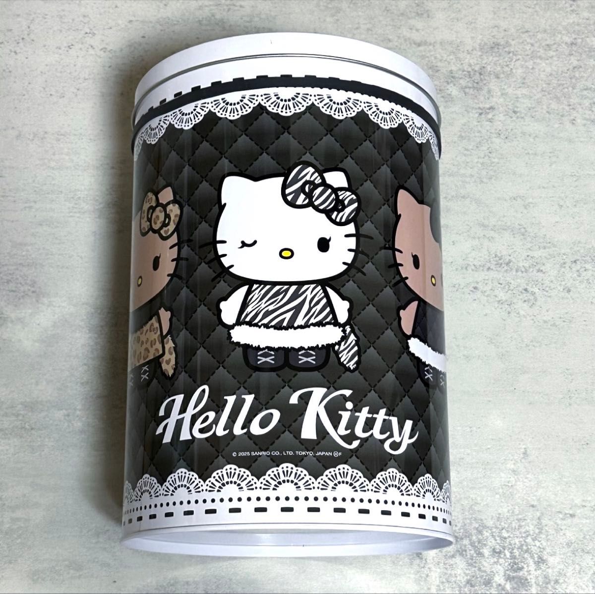 新品 ハローキティ 福缶 福袋 アベイル ブラック ギャルキティ 7点