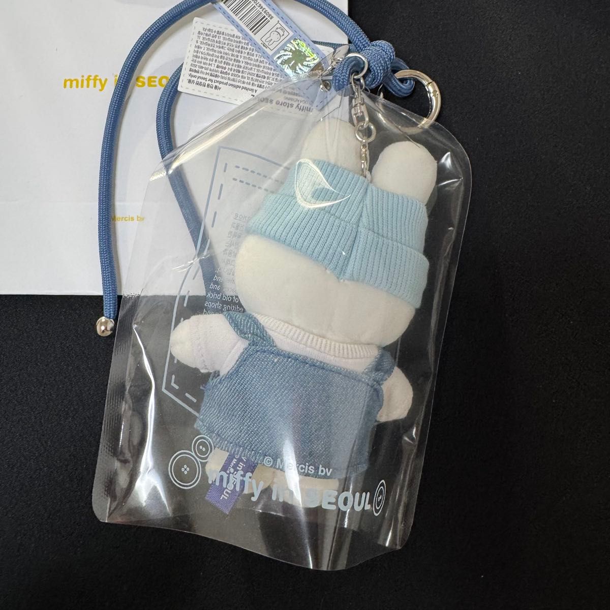 新品 ミッフィー デニム マスコット 3体セット ショッパー付 韓国限定