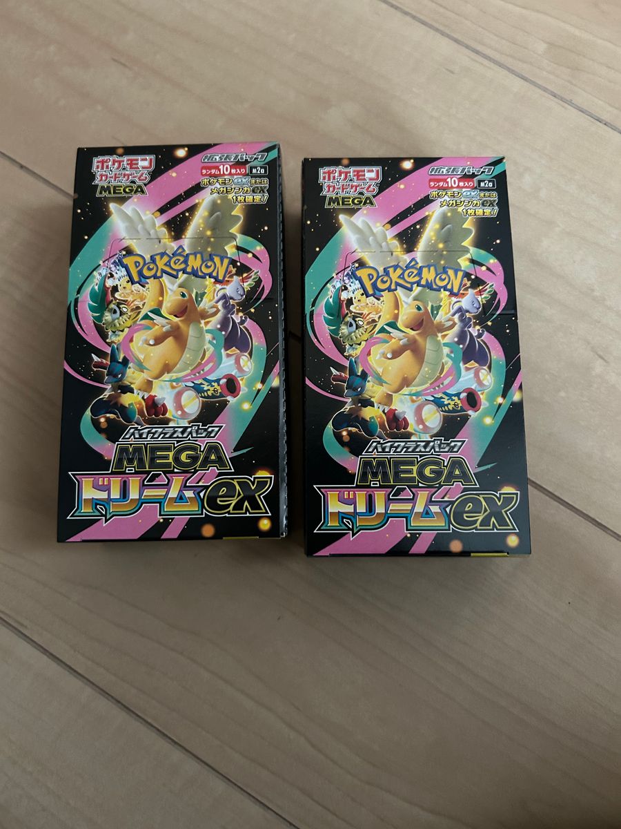 ポケモンカードゲーム ハイクラスパック MEGAドリームex 2BOX