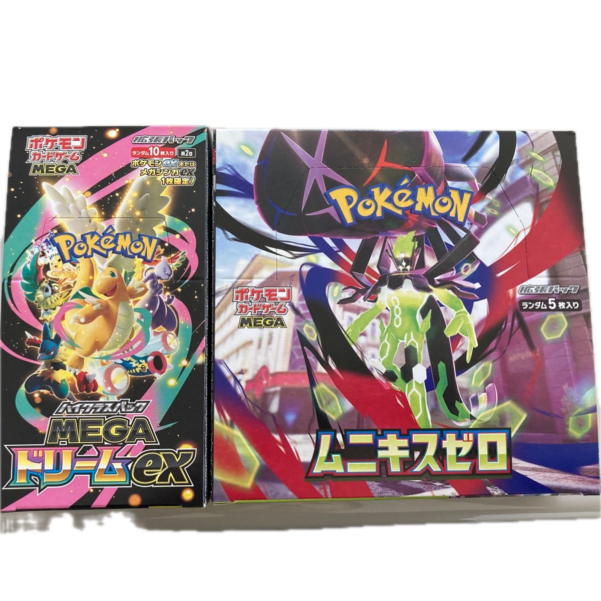 ポケモンカードゲーム MEGAドリームex ムニキスゼロ 2BOXセット