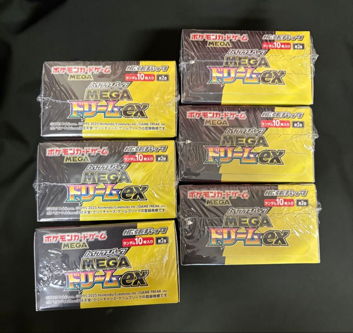 ポケモンカード メガドリームex シュリンク付き未開封 6BOX｜Yahoo