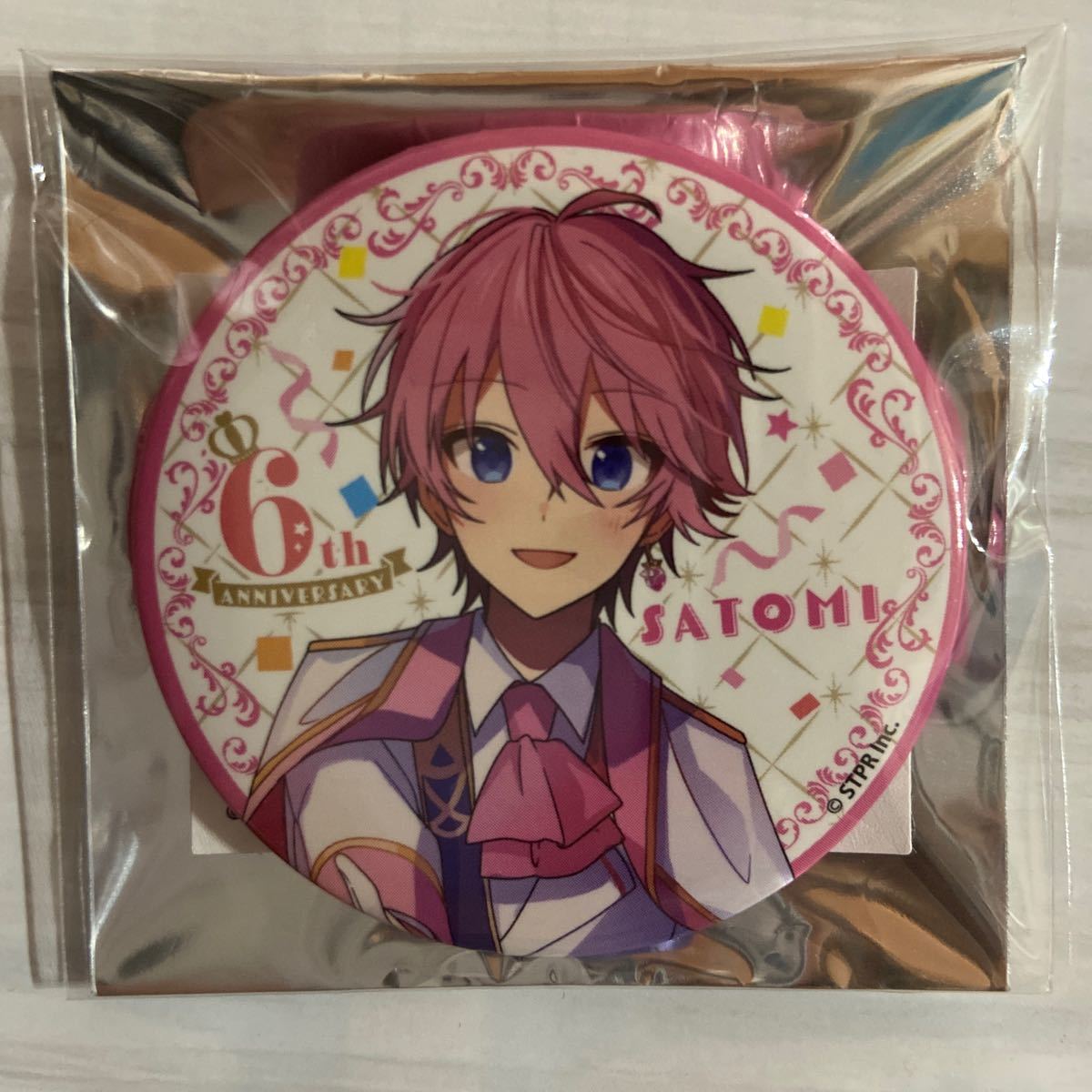 すとぷり 6周年アニバーサリーグッズ 缶バッジくじ さとみくん｜Yahoo