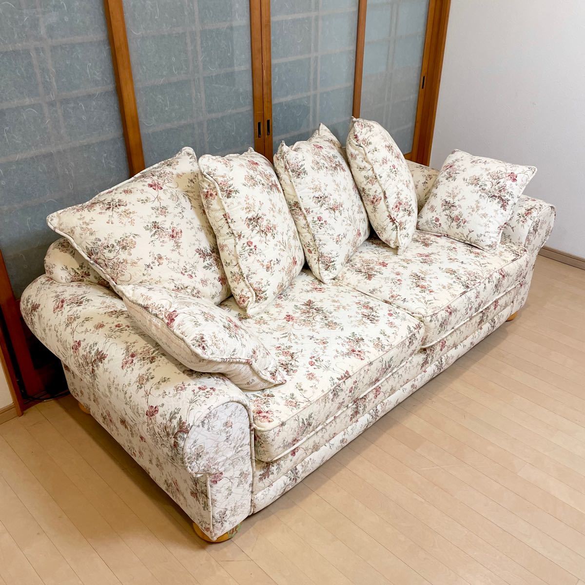 超美品】定価数十万 高級 ROBERT MICHAEL(ロバート・マイケル) 200cm幅