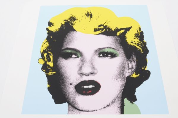 Yahoo!オークション -「バンクシー ケイトモス」(シルクスクリーン