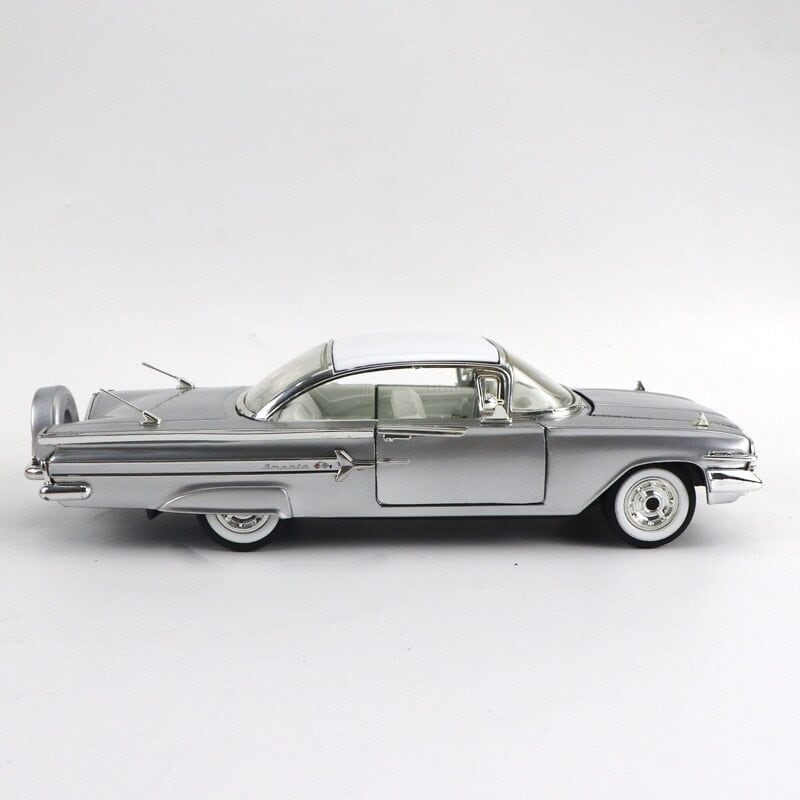 1/24 JADA 1960 CHEVY IMPALA シボレー インパラ 銀 シルバー ダイ