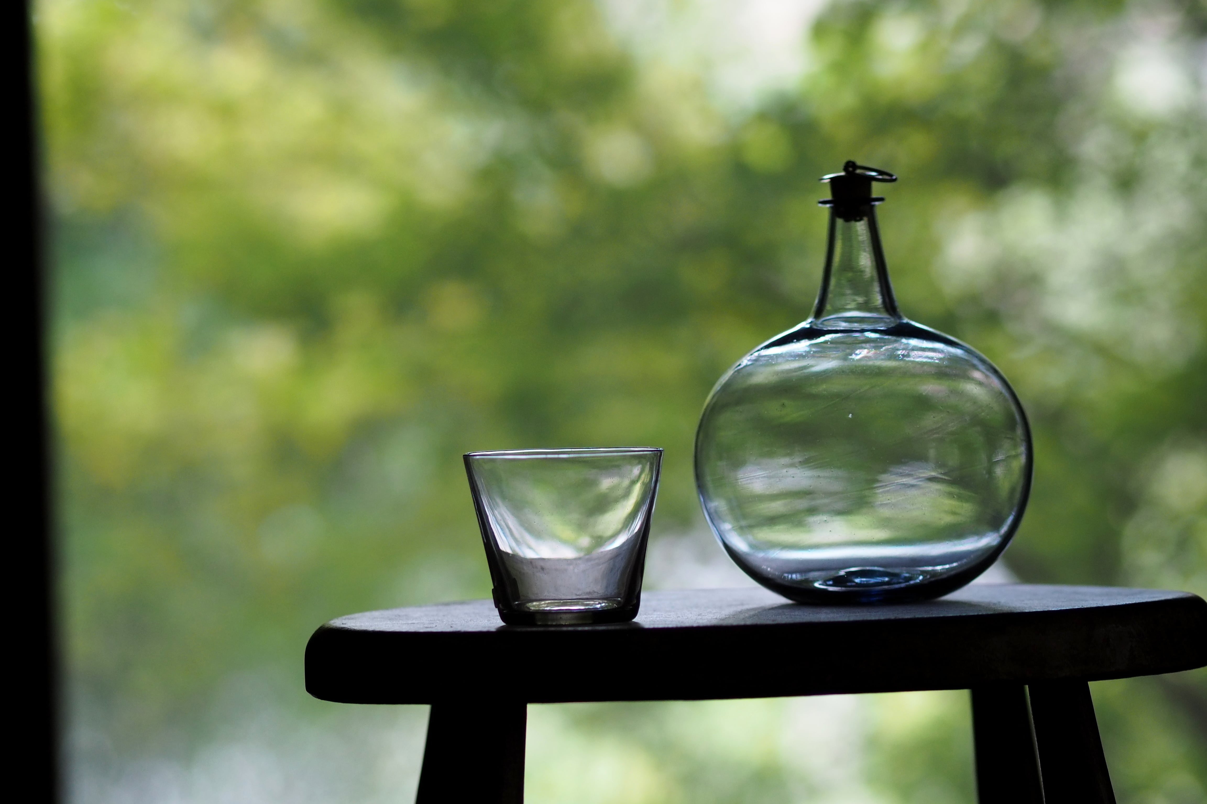 津田清和 99．青丸酒瓶B | 陶屋なづな