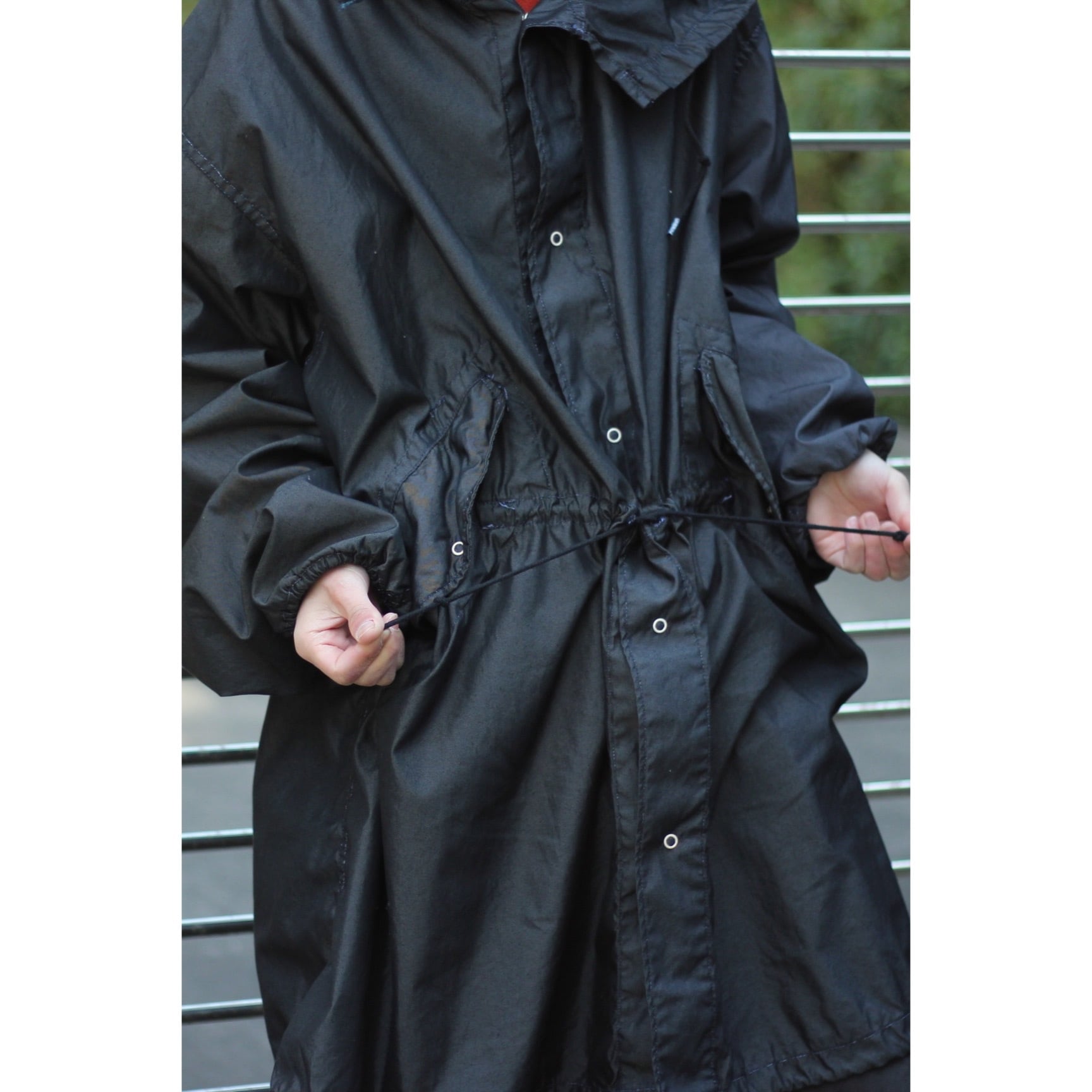 VINTAGE US ARMY スノーパーカー ブラック オーバーダイ 後染め 【OT