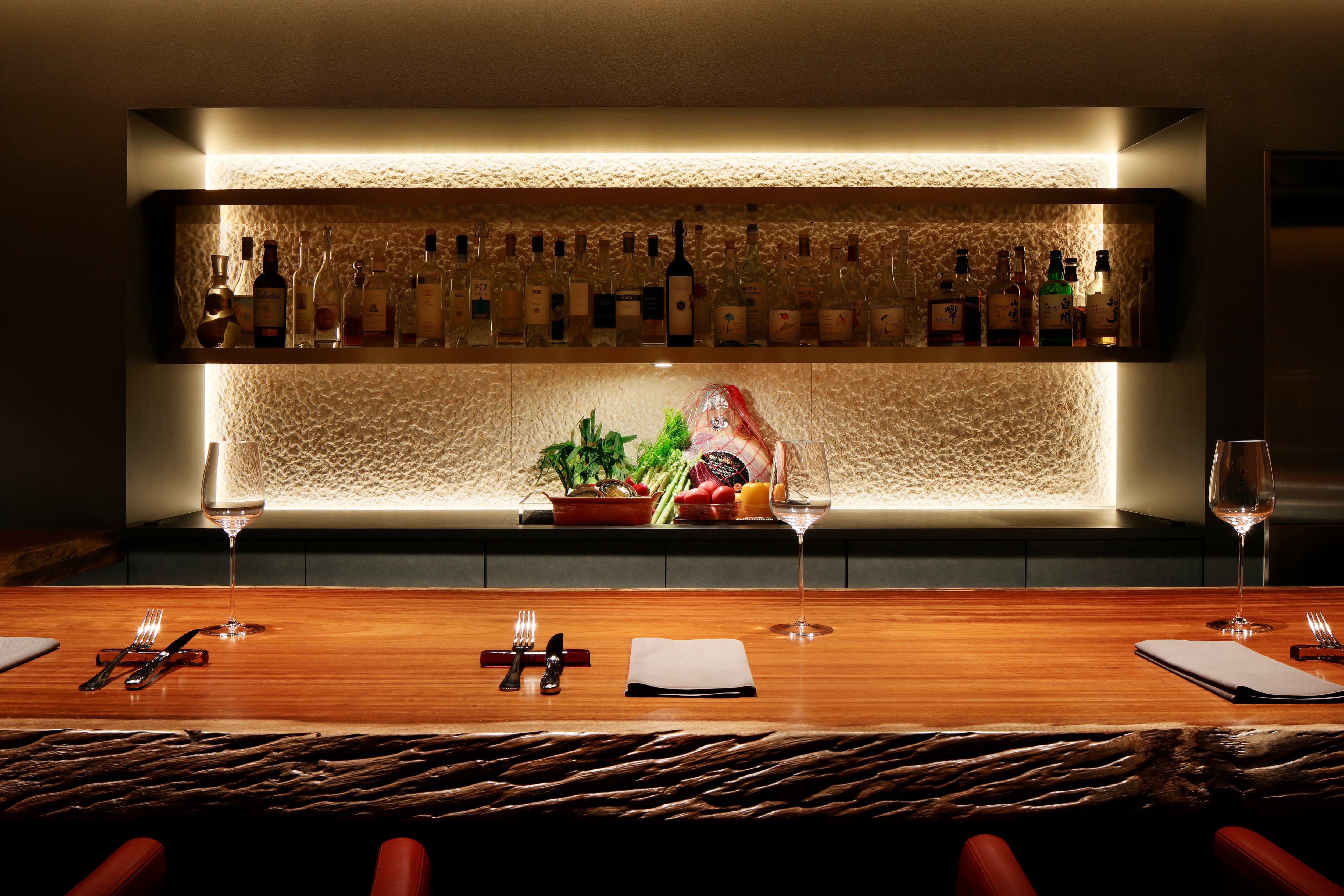 カウンター (一枚板） オーダーイメージ | 千年家具 - 一枚板 テーブル