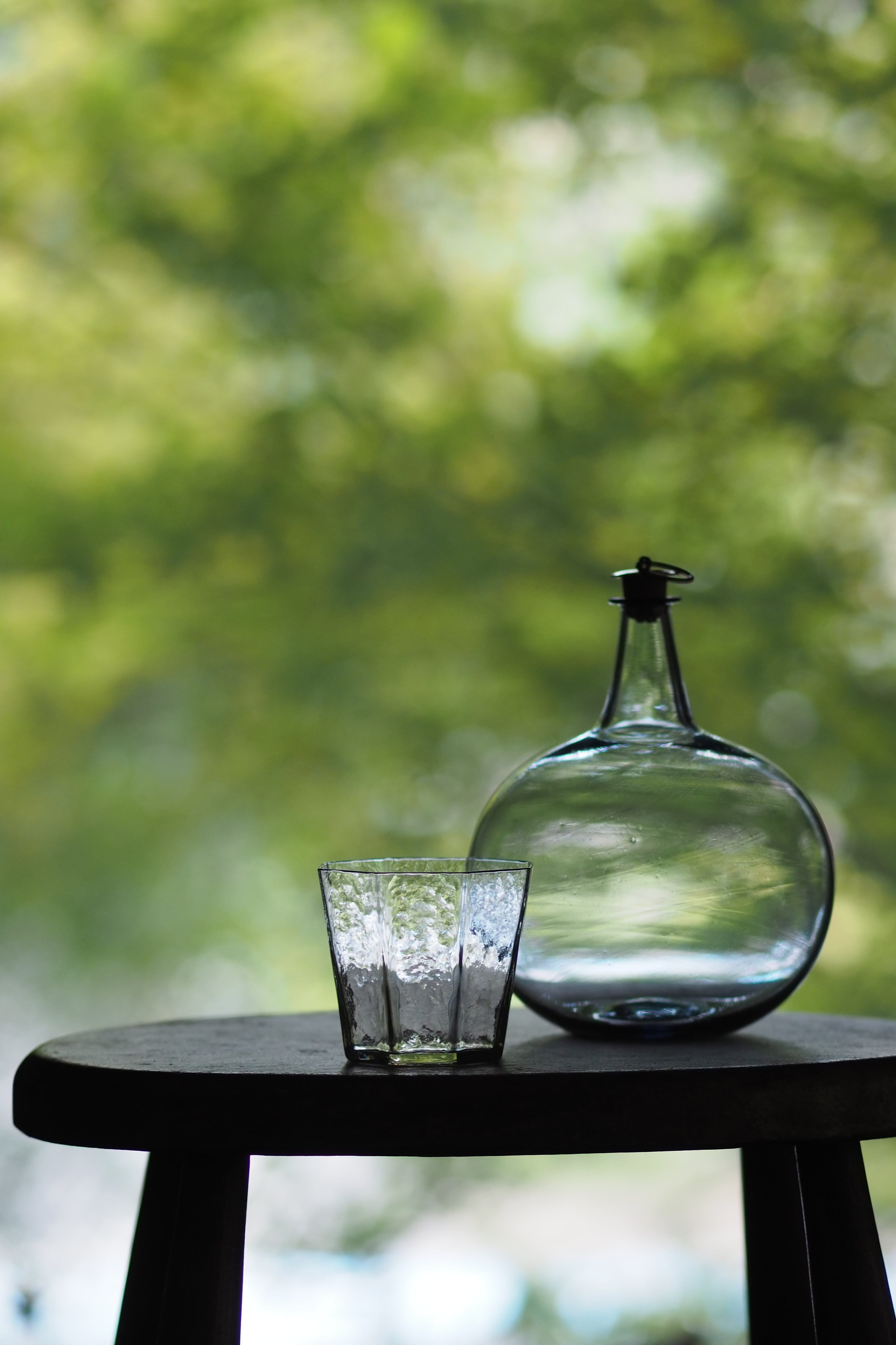 津田清和 99．青丸酒瓶B | 陶屋なづな