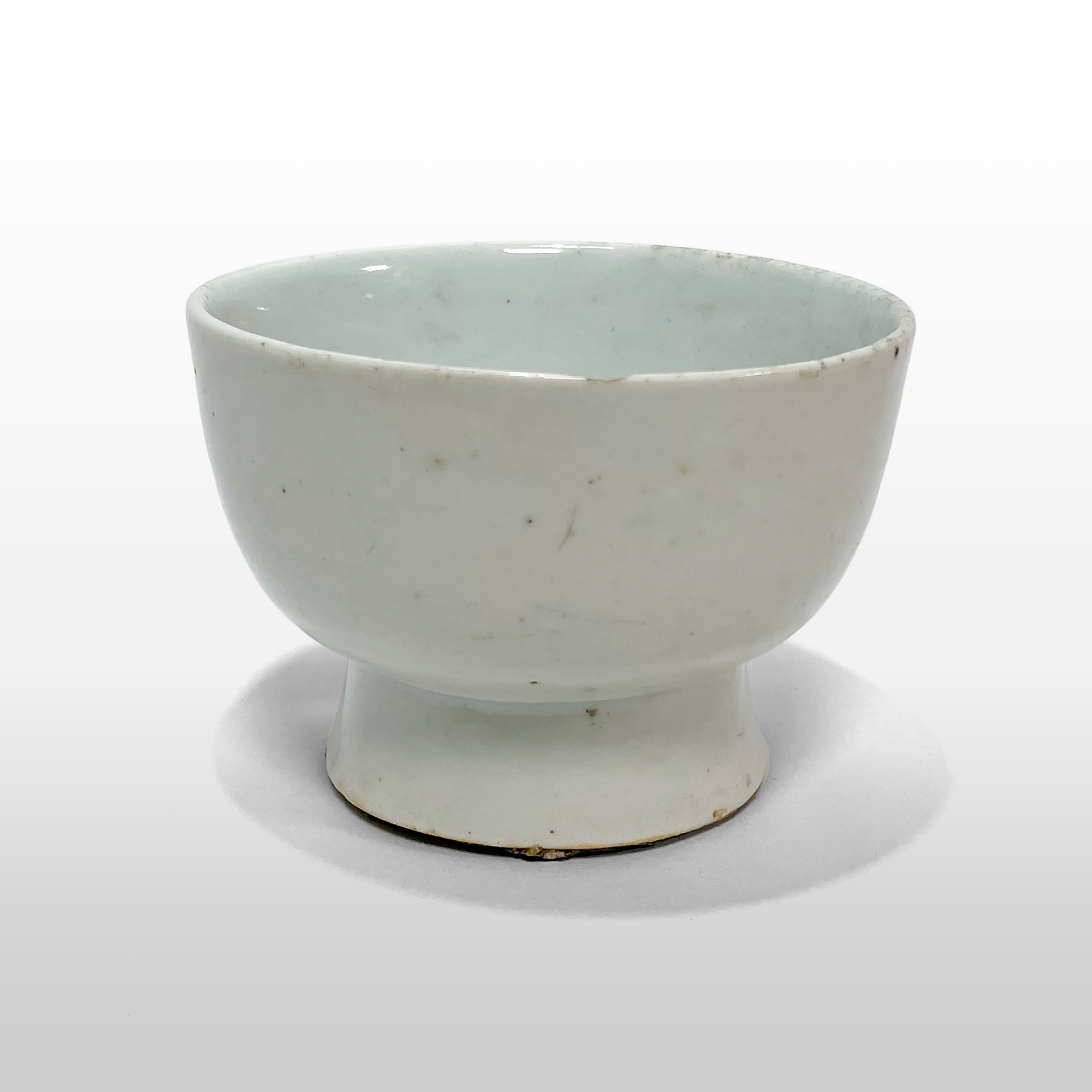 李朝白磁高足碗 | 賢祥堂美術 本店-WEBSHOP