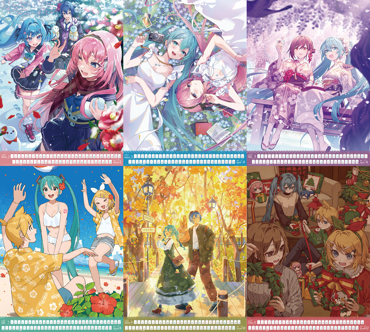 エンスカイより「初音ミク 2026年カレンダー」が好評販売中！ – 初音