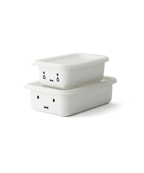 ミッフィー浅型角容器 ホワイトの通販 | BRUNO online