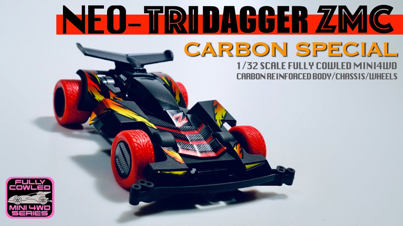 ミニ四駆】「神キット入手！ネオトライダガーZMCカーボンスペシャル