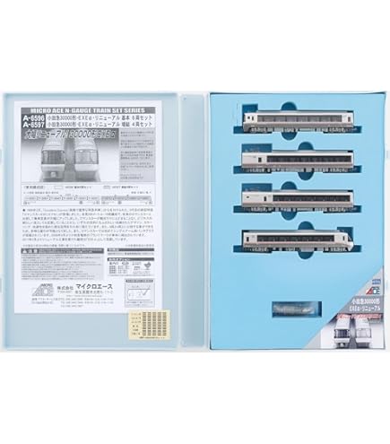 Amazon | マイクロエース Nゲージ 小田急4000形冷房改造車6両セット