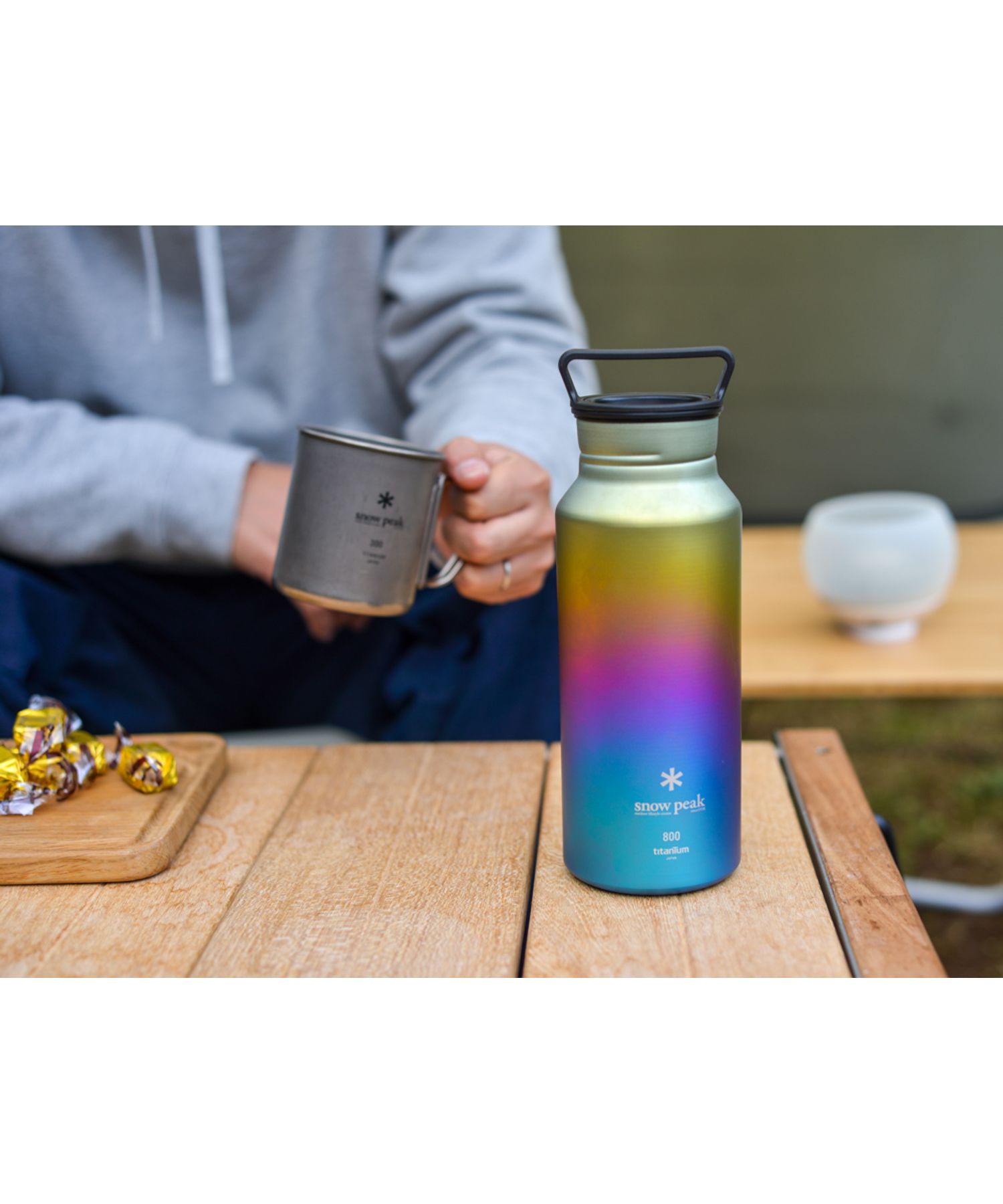オーロラボトル800 レインボー| スノーピーク(Snow Peak)