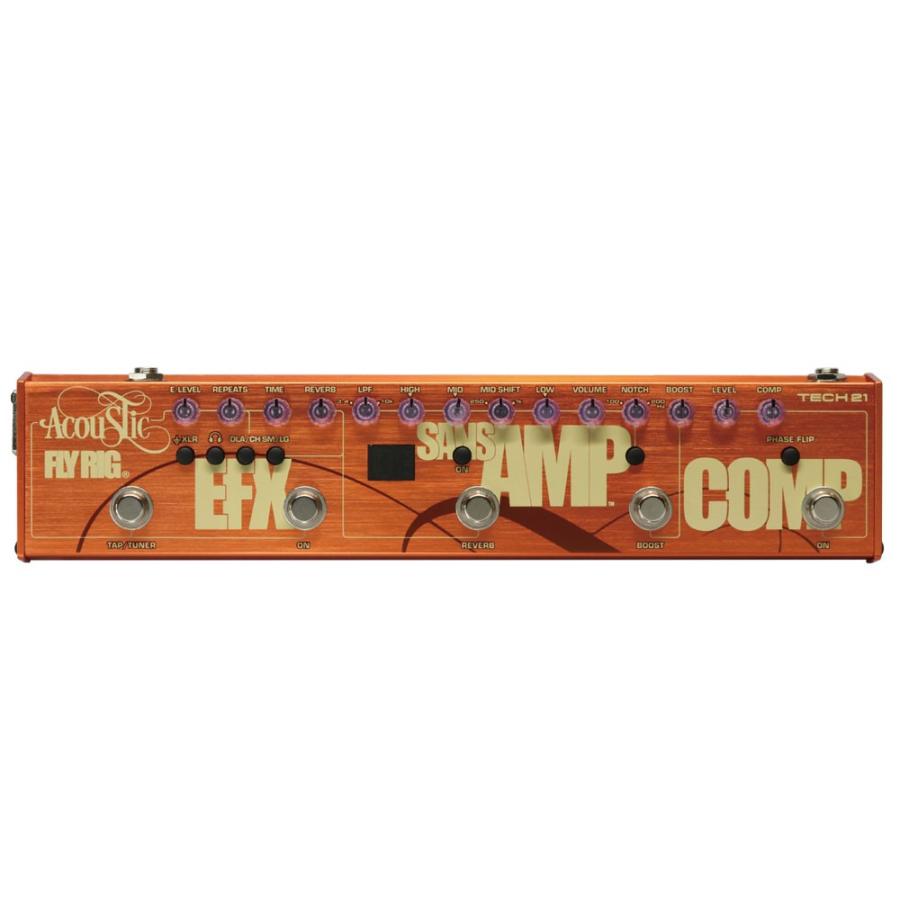 マルチエフェクター アコギ用 TECH21 SansAmp ACOUSTIC FLY RIG テック