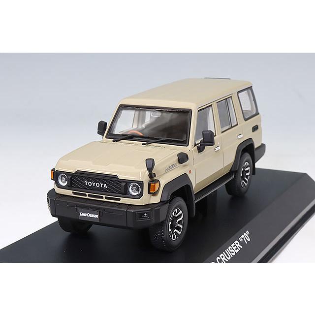 京商 1/43 トヨタ ランドクルーザー 70 ベージュ : キッドボックス