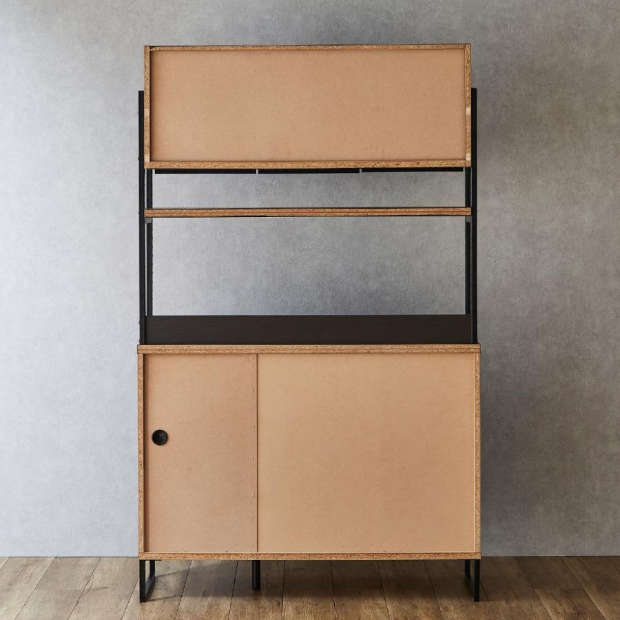 ニトリ（NITORI） ヴィンテージテイストの完成品キッチンボード (120