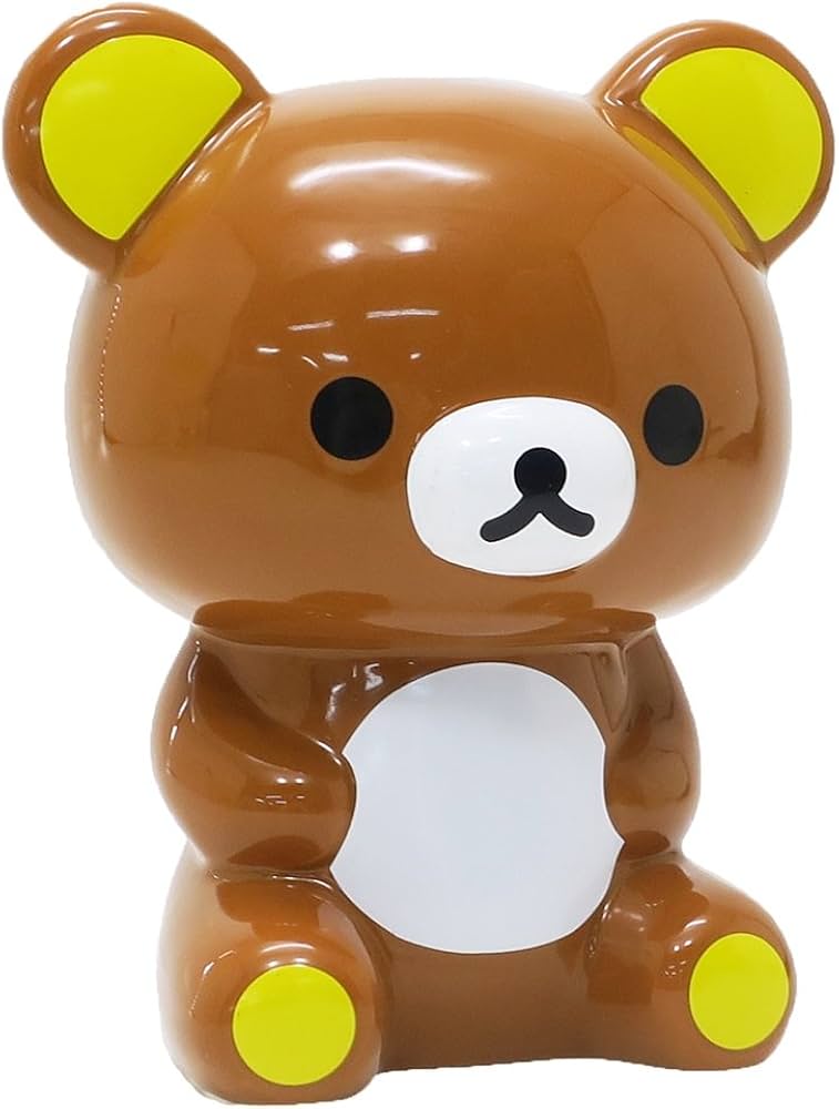 Amazon.co.jp: ティーズ 貯金箱 陶器バンク リラックマ RK-5522246RK