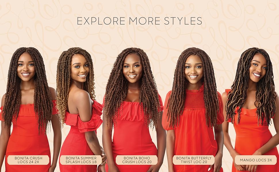 Amazon.com : Outre x-pression Twisted Up - Infinity Locs - 32