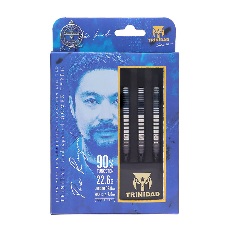 TRINIDAD Gomez 15 20g ダーツ 3本セット ダーツ > ソフトダーツ > ブランド【タ行】 > トリニダード > Gomez