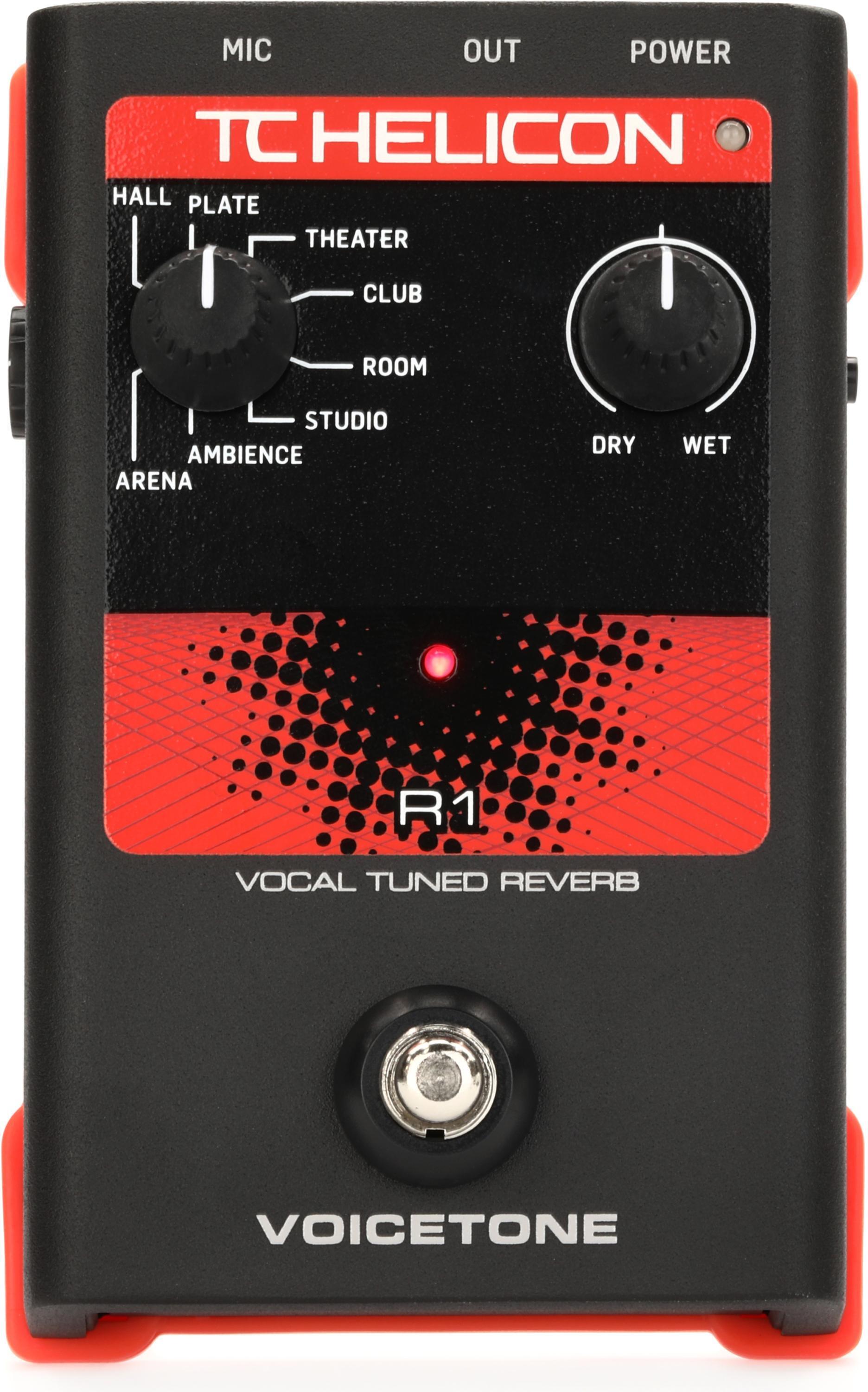TC-Helicon VoiceTone C1 HardTune and Pitch Correction Pedal