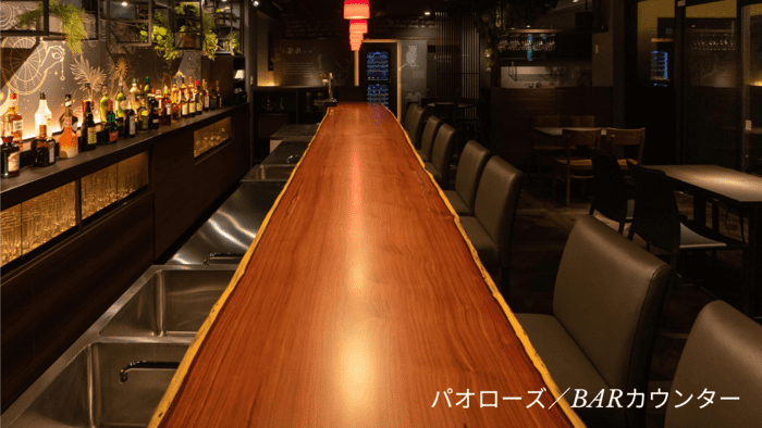 幅700mm以上のカウンターテーブルの一枚板天板をお探しですか？ | 一枚