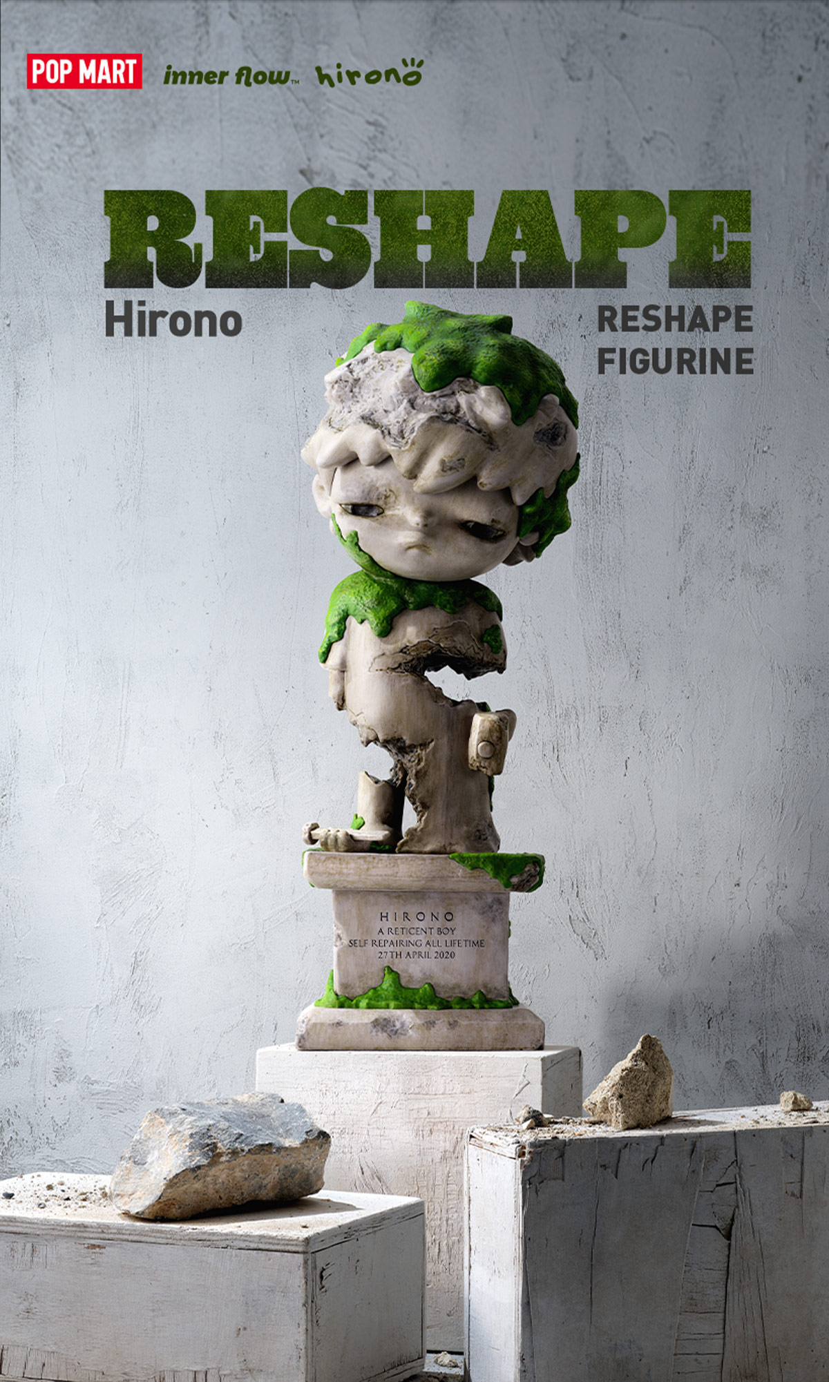 Hirono Reshape Figurine | Designer Figurines - POP MART (Canada)