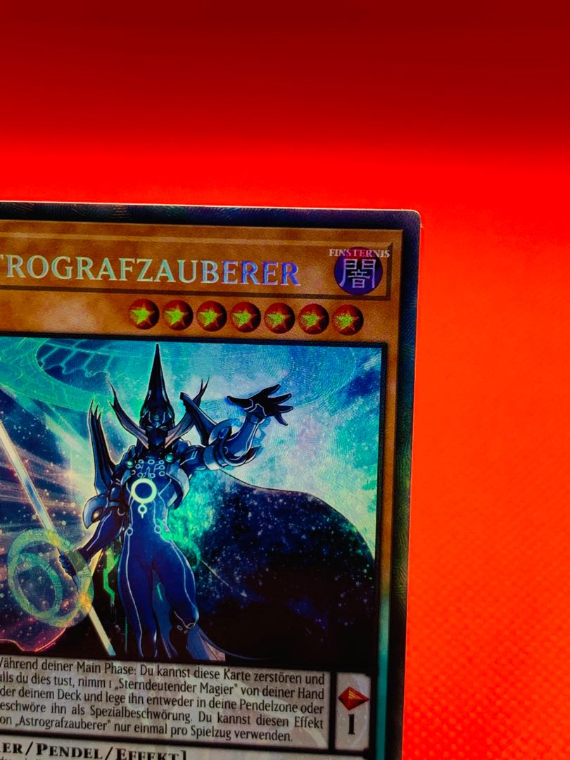 遊戯王 ドイツ版 アストログラフ・マジシャン コレクターズレア 1st EU
