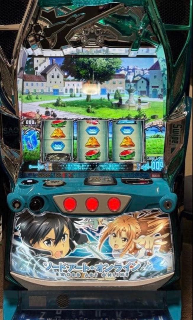 【本州送料込】パチスロ中古実機 ソードアート・オンライン 簡易ユニット付 Amazon | スマートぱちんこ ソードアート・オンライン 中古パチンコ