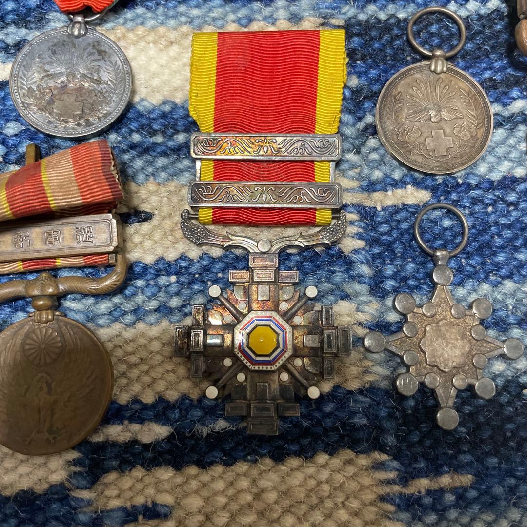 満州国 勲章】勲七位柱国章 Yahoo!オークション -「柱国章」の落札相場・落札価格