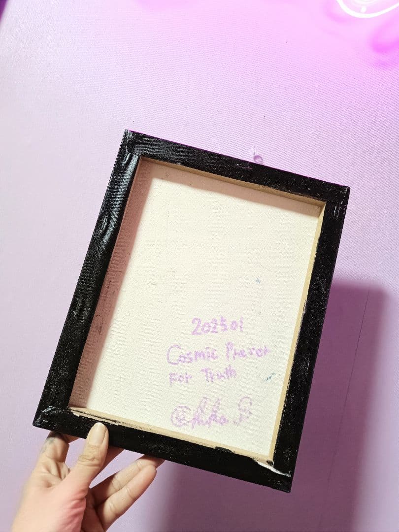 一点物アート/Cosmic Prayer for Truth-宇宙から真実の祈り - メルカリ