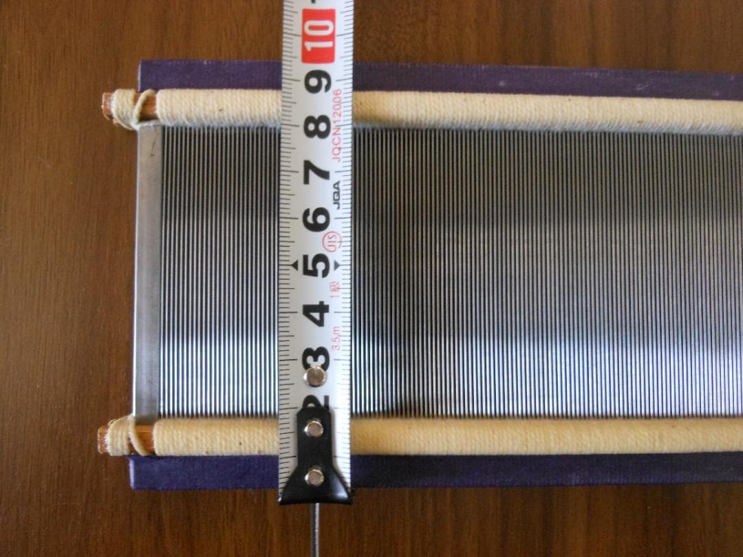 筬 70cm(1cm間 10羽）☆新品　送料無料☆　機織り　手織り　おさ　手織 R075】<東京手織>竹筬 10cm間40羽 内寸85.1cm | 染め・織り道具 SH