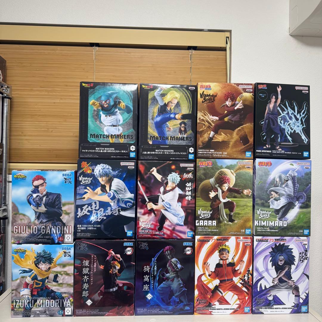 12体まとめ売り】鬼滅の刃／ドラゴンボール／NARUTO／銀魂／ヒロアカ