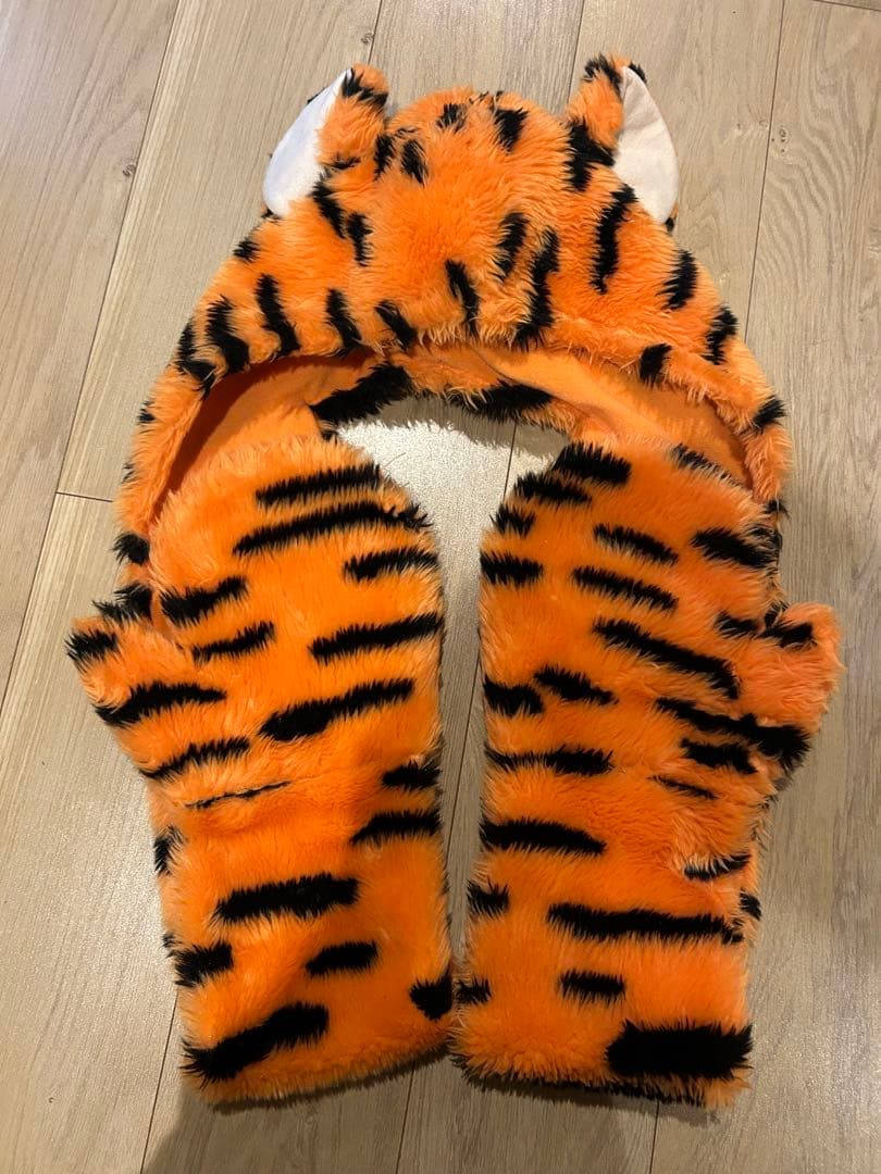 ティガー　マフラーキャップ　ファンキャップ　ディズニー　帽子 即日発送】ディズニー マフラーキャップ ファンキャップ ティガー