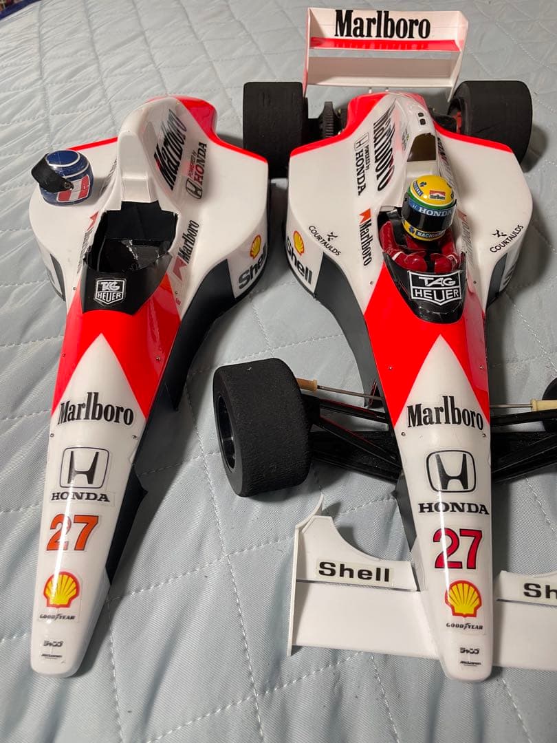 F1 ラジコン　f103 マクラーレン mp4/5B ボディ&シャーシ b_84192.jpg