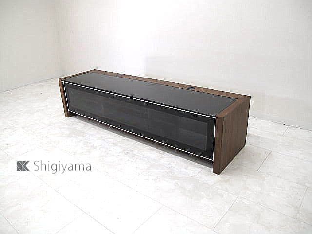 シギヤマ モダンスタイルテレビボード スモークガラスW170.5cm　TVボード シギヤマ家具 テレビボード NORTH ノース | ShopRoadインテリア【公式