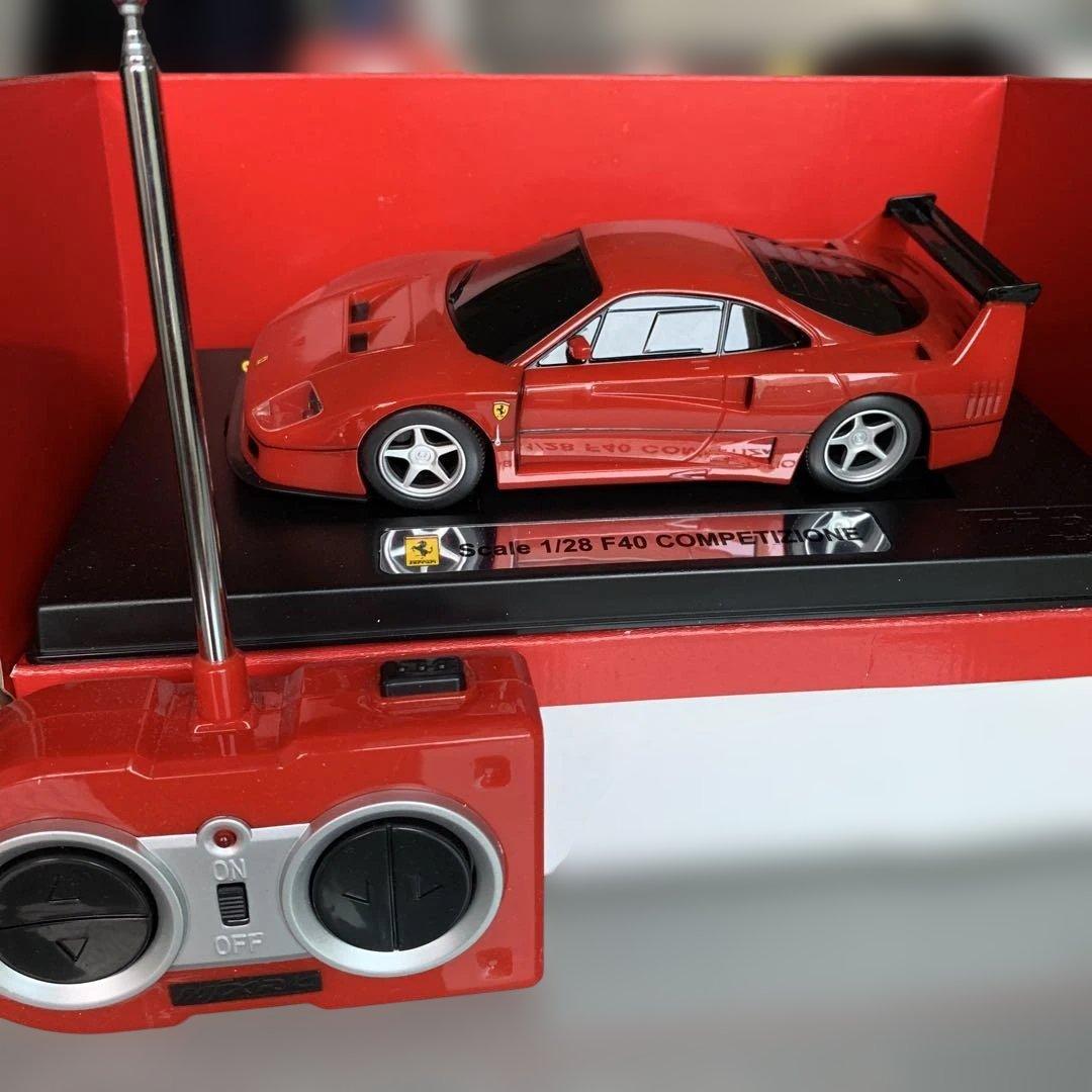 ホビーラジコン 1:28 Ferrari F40 COMPETIZIONE R/C Vintage 90s Ferrari F40 r/c radio control car 1:24 scale sport