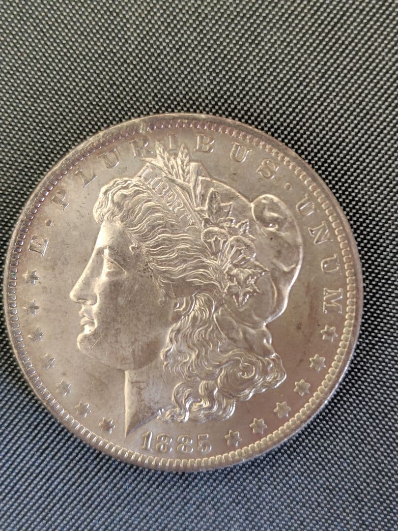 1885-o モルガン・ダラー 1ドル銀貨 1885-O モルガンダラー PCGS MS64PL】アメリカ銀貨史に輝く高評価